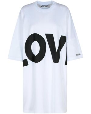 Moschino Midi Dresses - White