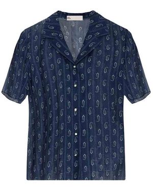 Tory Burch Chemise - Bleu