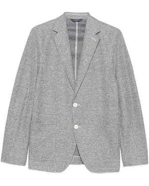 Circolo 1901 Blazer Jacket With Pockets - Gray