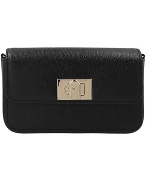 Furla 1927 Crossbody Bag - Black