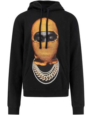 ih nom uh nit Cotton Sweatshirt - Black