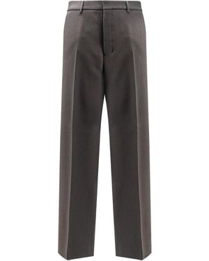 Ami Paris Virgin Wool Pants - Gray