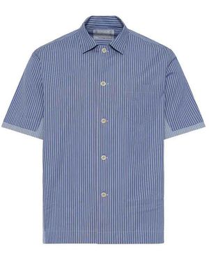 Sacai Shirt Poplin - Blue