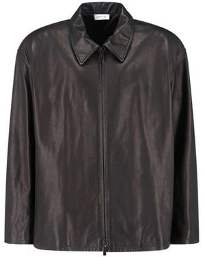 Fear Of God Calf Leather Jacket - Black
