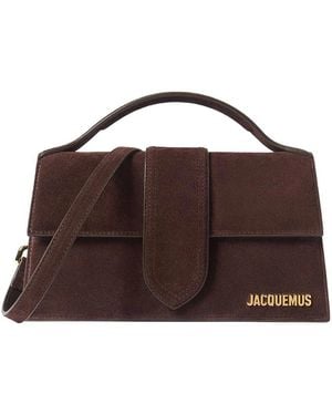 Jacquemus The Grand Child Suede Leather - Brown