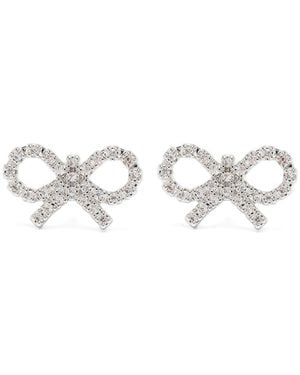 Self-Portrait Earrings - White