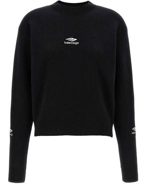 Balenciaga Logo Jumper - Black
