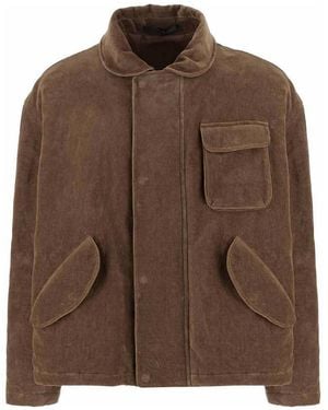 Giorgio Armani Velvet Jacket - Brown