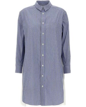 Sacai Chemisier Dress - Blue