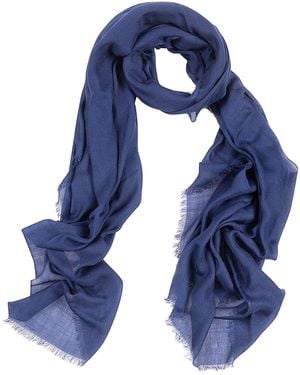 PATCHOULI Cashmere Stole - Blue