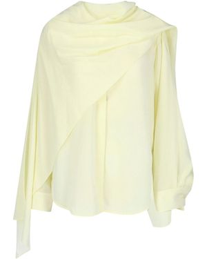 Calvin Klein Draped Shirt - Yellow