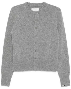 Extreme Cashmere Cárdigan - Gris