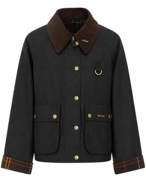 Barbour Modern Spey Wax Jacket - Black