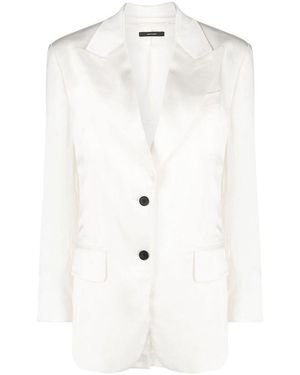 Tom Ford Single-Breasted Blazer - White