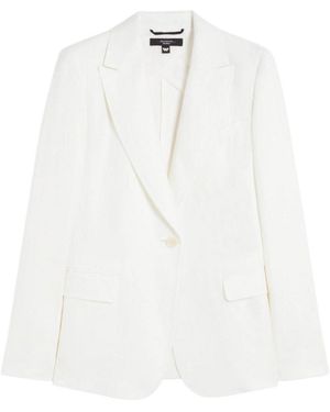 Weekend by Maxmara Blazer - White