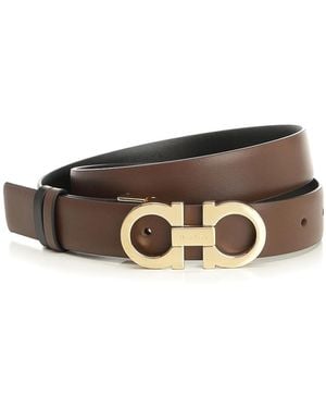 Ferragamo Reversible And Adjustable Belt - Multicolor