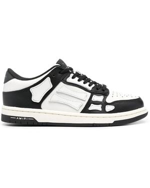Amiri Skel Top Low Trainers - White