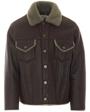 Maison Margiela Shearling Jacket - Black