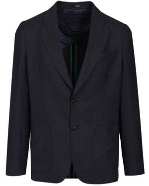 Paul Smith Single-Breasted Blazer - Blue