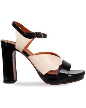 Chie Mihara Cale Leather Sandal - Black