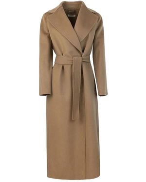 Max Mara Poldo Coat Camel - Natural