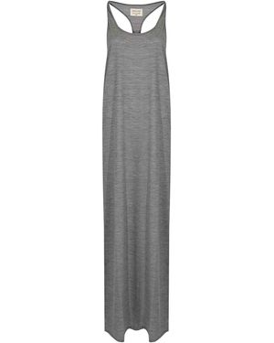 Patrizia Pepe The Long Tanktop Dress - Grey