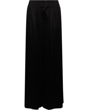 Alice + Olivia Eloise Pleated Trousers - Black
