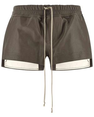 Rick Owens Bog Boxers Shorts - Grey
