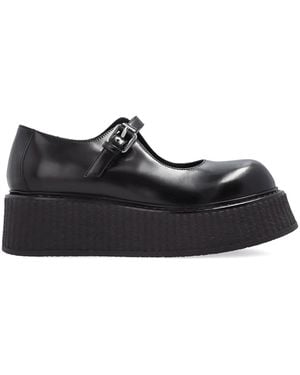 Moschino Mary Jane Wedge - Black