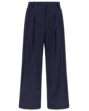 Herno Wide Pants - Blue