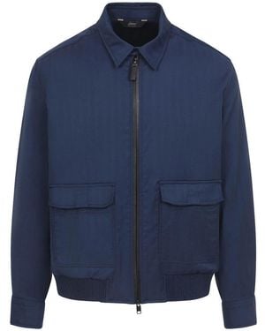 Brioni Wool Jacket - Blue