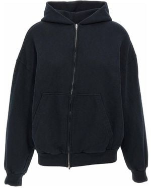 Balenciaga Flipped Uni Hoodie - Blue