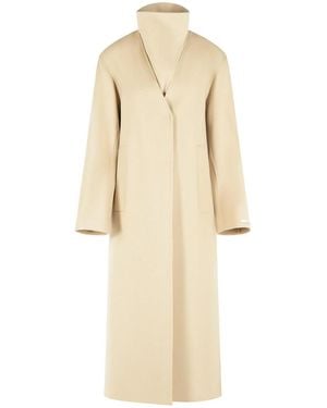 Sportmax Abrigo Largo - Neutro