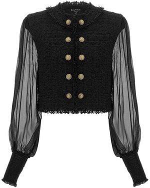 Balmain Spencer Blazer - Black