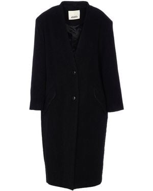 Isabel Marant Floriane Coat - Black