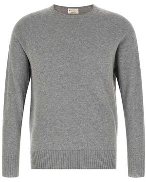 Ma'ry'ya Giroccolo Jumper With Slits - Grey