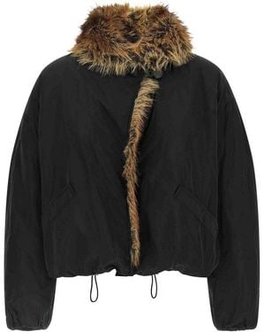 Isabel Marant Charone Short Parka - Black
