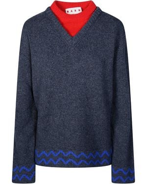 Marni Maglia Roundneck - Blue