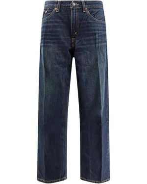 RE/DONE Straight Leg Jeans - Blau