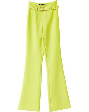 Just Cavalli Full Trousers Cady - Yellow