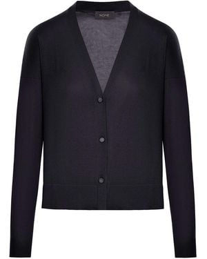 Nome Cotton Cardigan - Blue