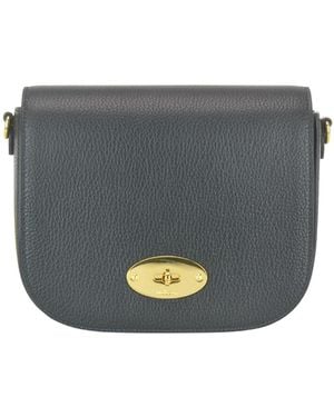 Mulberry Darley Grain Leather Small Bag - Grey