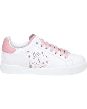 Dolce & Gabbana Portofino Trainers - White