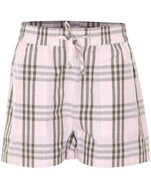 Burberry Evelyn Check Shorts - Multicolour