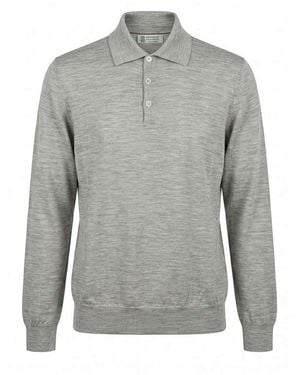 Brunello Cucinelli Polo - Gris