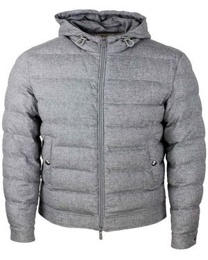 Eleventy Down Jacket - Gray