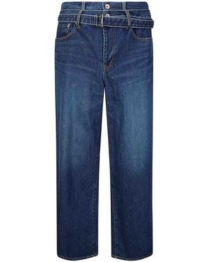 Sacai Denim Trousers - Blue