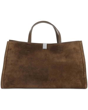 Phoebe Philo Kit Cabas Medium Shoulder Bag - Brown