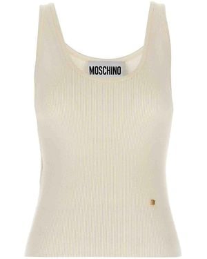 Moschino Knit Top - Natural