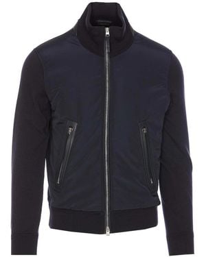 Tom Ford Paneled Jacket - Blue